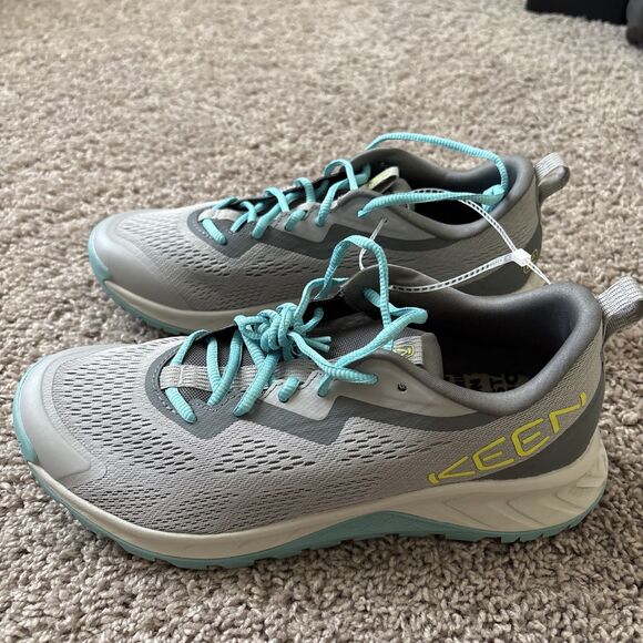 Keen Versacore Womens Size 10.5 Hiking Trail Running Shoes 1029008 Grey Blue New - Picture 4 of 7